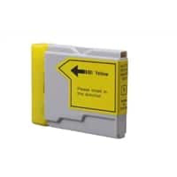 Compatible Brother LC1000Y Standard Yield Yellow Ink Cartridge