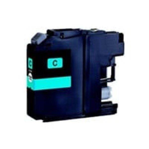 Compatible Brother LC125XLC High Yield Cyan Ink Cartridge