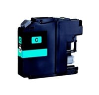 Compatible Brother LC125XLC High Yield Cyan Ink Cartridge