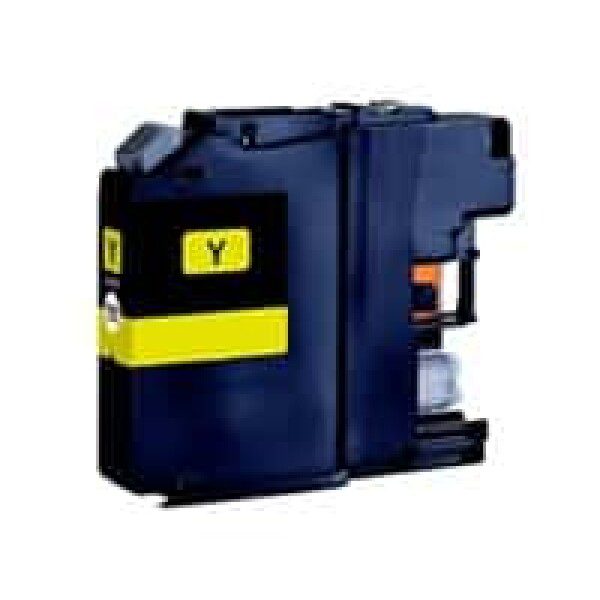 Compatible Brother LC125XLY High Yield Yellow Ink Cartridge