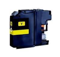 Compatible Brother LC125XLY High Yield Yellow Ink Cartridge