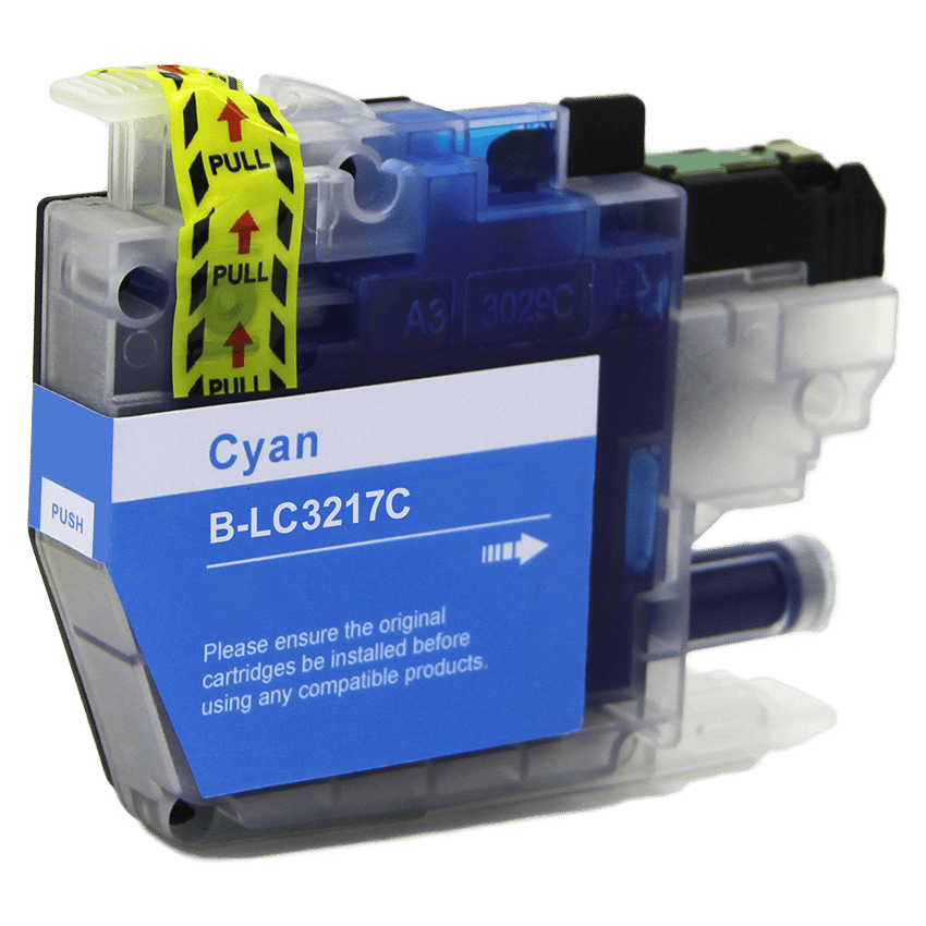Compatible Brother LC3219C High yield Cyan Ink Cartridge