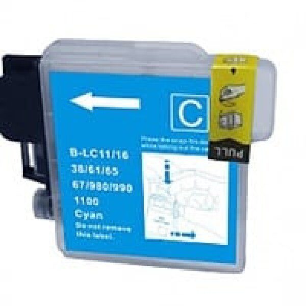 Compatible Brother LC980C Standard Yield Cyan Ink Cartridge