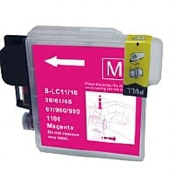 Compatible Brother LC980M Standard Yield Magenta Ink Cartridge