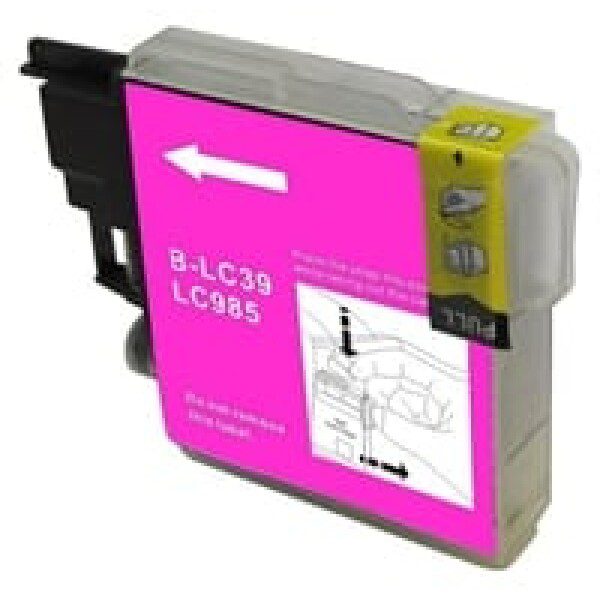 Compatible Brother LC985M Standard Yield Magenta Ink Cartridge
