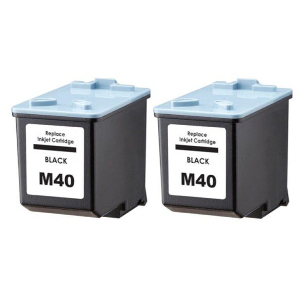 Compatible Samsung INK-M40V Standard Yield Black Ink Cartridge Twin pack