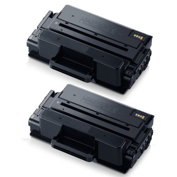 Compatible Samsung D203L/ELS Standard Yield Black Toner Cartridge twin pack