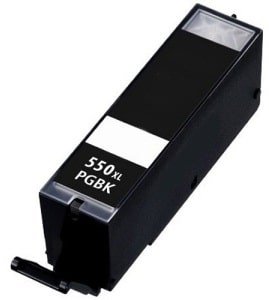 Compatible Canon T2U-CAN-PGI-550XLBK High Yield Black Ink Cartridge twin pack