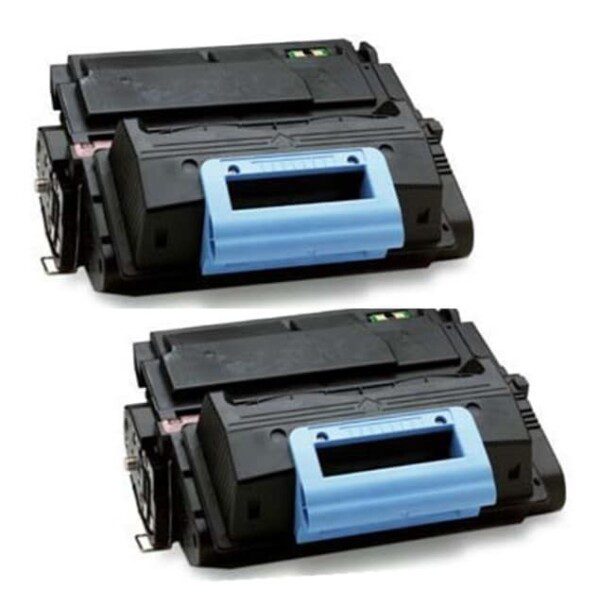 Compatible HP 45A Standard Yield Black Toner Cartridge twin pack