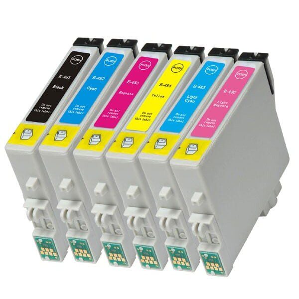 Compatible Epson T048 Standard Yield Multipack Ink Cartridge