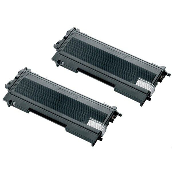 Compatible Brother TN-2000 Standard Yield Black Toner Cartridge Twin Pack