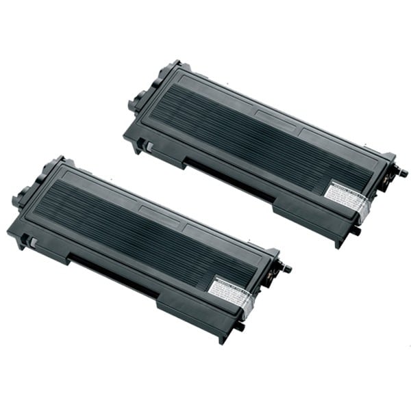 Original Brother TN-2000 Standard Yield Black Toner Cartridge Twin Pack