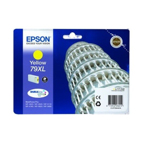 Original Epson 79XL High Yield Yellow Ink Cartridge
