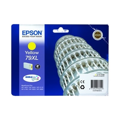 Original Epson 79XL High Yield Yellow Ink Cartridge