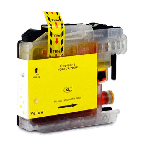 Compatible Brother LC225XLY High Yield Yellow Ink Cartridge