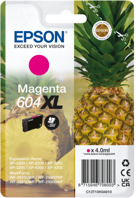 Original Epson 604XL High Yield Magenta Ink Cartridge